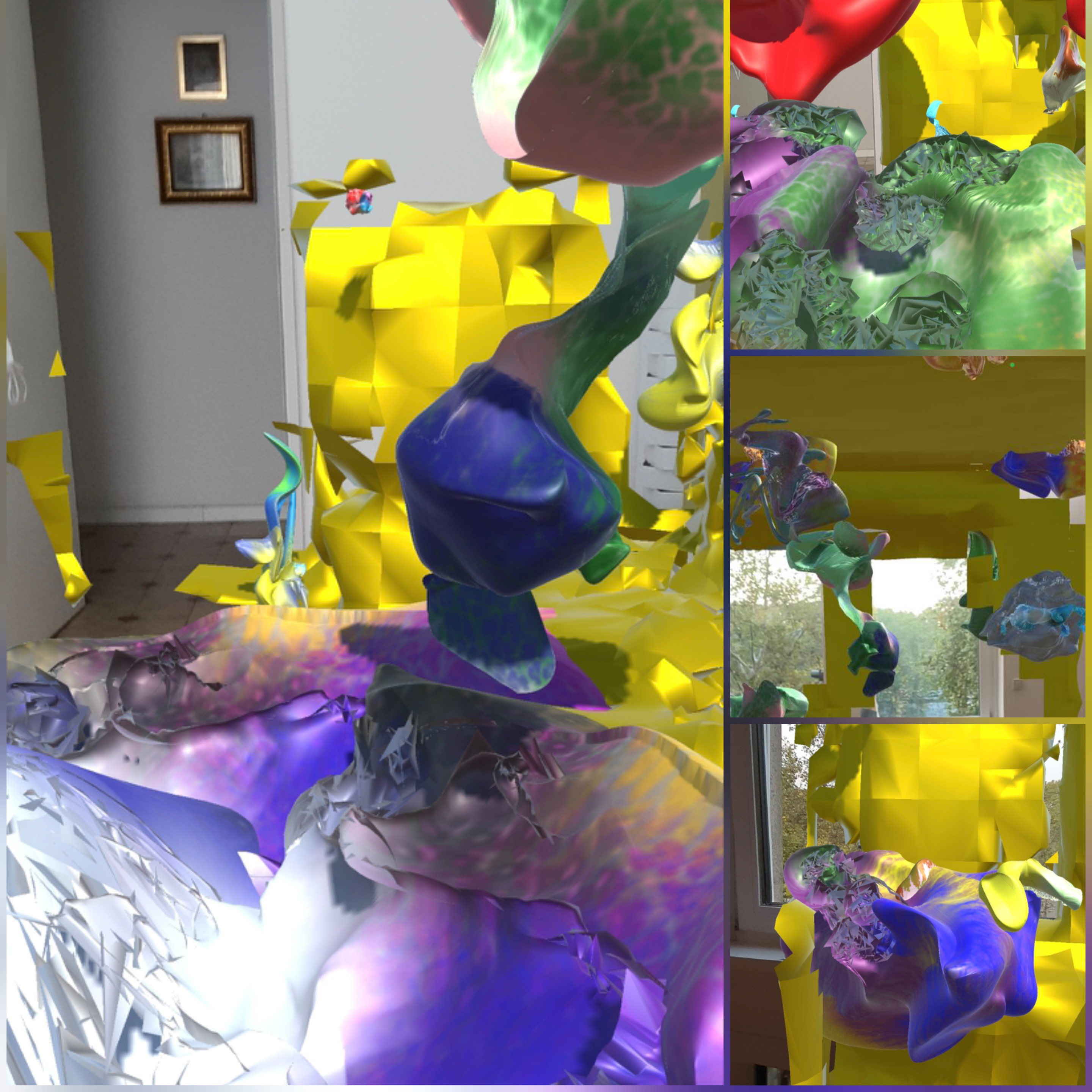 AR sculpture by Chiara Passa